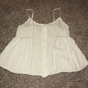 AE Spaghetti strap button down blouse